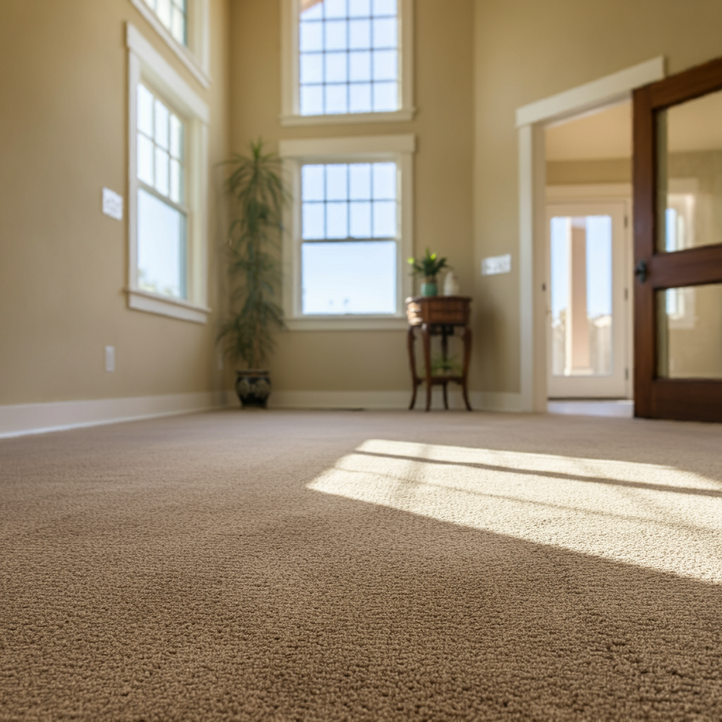 There is no law in California that specifies when carpet needs to be replaced by landlords. 