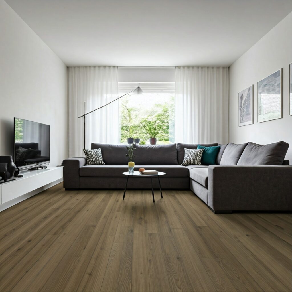 Choose luxury vinyl flooring over carpet when remodeling rental property in California. 